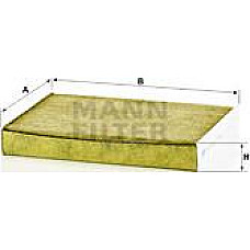 Filtru. aer habitaclu Filtru habitaclu cu carbon activat cu polifenol FIAT TALENTO NISSAN NV300 OPEL VIVARO B REN RENAULT SCENIC III (JZ0/1_), Dubita, 12.2008 - Mann-Filter FP 27 009