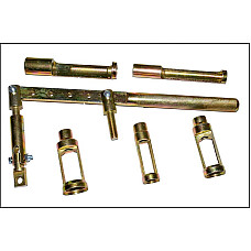 Echipament intretinere motor parghie pentru a comprima arcurile supapelor cu un set de cinci asamblare diferite finaluri MARK-MOTO 0XWAR0071