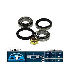 set rulment roata roata FORD ESCORT IV Turnier (AWF, AVF) BTA H1G002BTA