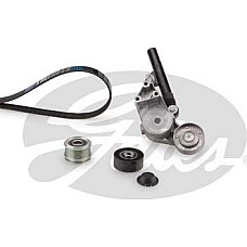 Set curea transmisie cu caneluri V-belts set with rollers fits. AUDI A3 SEAT CORDOBA CORDOBA VARIO CORDOBA VARIO-KOMBI IBIZA II VW GOLF IV Variant (1J5), Turism, 05.1999 - 06.2006 Gates K266PK1660