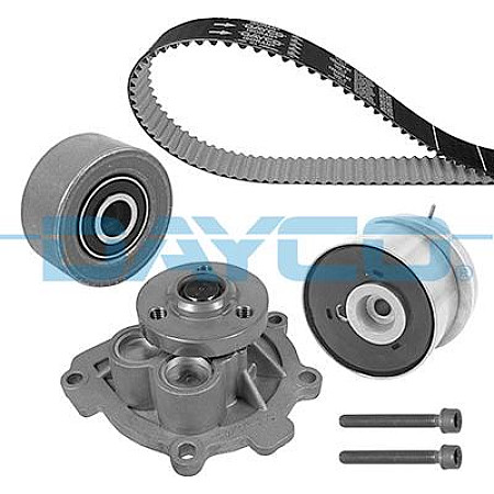 Set pompa apa curea dintata Set de distributie curea intinzator pompa de apa se potriveste. CHEVROLET AVEO CRUZE TRAX OPEL AS OPEL MERIVA A (X03), Dubita, 05.2003 - 05.2010 Dayco KTBWP5620