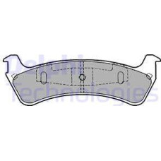Set placute frana.frana disc Set placute frana Spate FORD USA EXPLORER RANGER JEEP CHEROKEE GRAND CHEROKEE I 2.1D FORD USA EXPLORER (UN46), Crossover, 10.1990 - 12.1994 Delphi LP1635