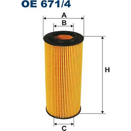 Filtru ulei AUDI A4 B7 A4 B8 A5 A6 ALLROAD C6 A6 ALLROAD C7 A6 C6 A6 C7 A7 A8 D3 A8 D4 Q5 Q7 PORSCHE CAYENNE PANAMERA VW TOUAREG AUDI Q5 (8RB), Crossover, 11.2008 - 12.2017 Filtron OE671/4
