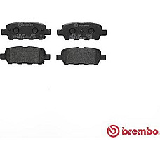 Set placute frana.frana disc Set placute frana Spate INFINITI FX G M45 NISSAN 350Z ALTIMA CUBE JUKE LEAF MAXIMA V NISSAN X-TRAIL (T31), Crossover, 03.2007 - 12.2018 Brembo P 56 046