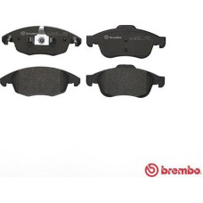 Set placute frana.frana disc Set placute frana Fata DS DS 4 CITROEN BERLINGO BERLINGO MULTISPACE BERLINGO-MINIVAN PEUGEOT PARTNER (7*****), Cadru de sprijin, 01.2009 - Brembo P 61 083