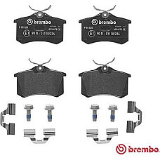 Set placute frana.frana disc Set placute frana Spate DS DS 3 DS 4 AUDI A1 A1 CITY CARVER A2 A3 A4 B5 A4 B6 A4 B7 PEUGEOT 308 CC (4B_), Sabrioleta, 02.2009 - 12.2015 Brembo P 85 020