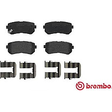 Set placute frana.frana disc Set placute frana Spate HYUNDAI I20 I 1.1D-1.6D 08.08-12.15 HYUNDAI ACCENT III (MC), Hatchback, 11.2005 - 12.2010 Brembo P 30 046