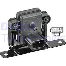 Senzor. presiune galerie admisie Senzor de presiune la galeria de admisie 3 pin FORD FIESTA IV FIESTA-HATCHBACK F FORD TOURNEO CONNECT (TOURNEO CONNECT/PJ2 / PJ), Dubita, 06.2002 - 12.2013 Delphi PS10126