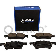 Set placute frana MINI Cooper I (R52), Sabrioleta, 04.2004 - 07.2008 QUARO QP2494C