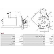 Electromotor AS-PL S0188