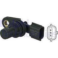 Senzor.pozitie ax cu came Camshaft position sensor MERCEDES A W176 B SPORTS TOURER W246 W242 C T-MODEL S205 C W205 CITAN M RENAULT MEGANE II (LM0/1_), Sedan, 08.2003 - Delphi SS11142