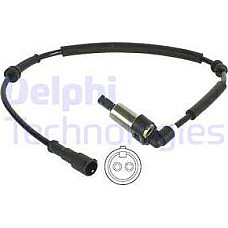 Senzor.turatie roata Senzor ABS Spate Stanga RENAULT MEGANE MEGANE I MEGANE I CLASSIC MEGANE I COACH MEGANE SCENI RENAULT MEGANE I (SA0/1_), Hatchback Van, 08.1995 - 07.2003 Delphi SS20145