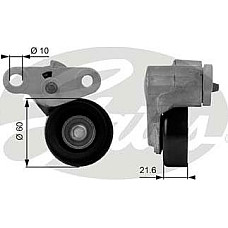 Intinzator curea, curea distributie GMC YUKON XL 1500 (YUKON), Crossover, 09.2006 - 07.2014 Gates T38159