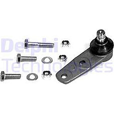 Articulatie sarcina-ghidare Pivot axa Dreapta-Stanga fata diametru con 16mm NISSAN KUBISTAR RENAULT 11 19 I 19 I RENAULT 11 (S37_), Hatchback Van, 03.1983 - 07.1989 Delphi TC233