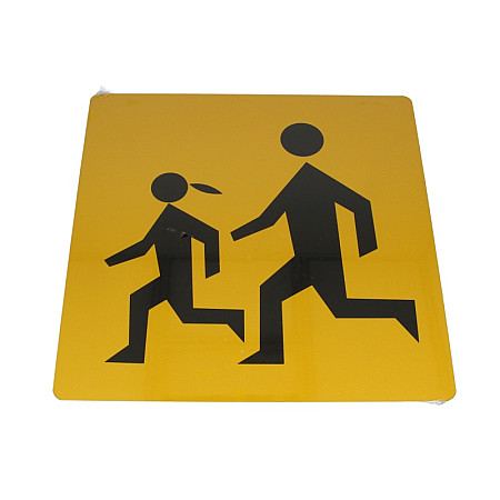 "Semn de avertizare ""Caution Children"" plate 1pcs rear reflective" CARGOPARTS CARGO-T029