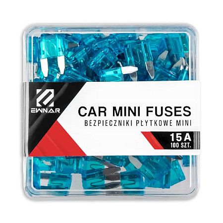 Set de sigurante fuzibile Fuse set 15 100 pcs MAMMOOTH MMT O033 0015A/K100