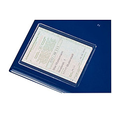 Accesorii de service bord Samoprzylepna kieszonka 10 szt dokument rejestracyjny wykonana przezroczystej folii PVC wymiary 115 x 85 mm EICHNER E 9218 04002