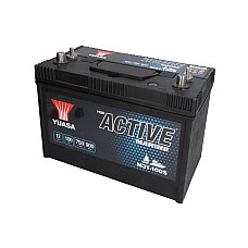 Acumulator Pornire Battery YUASA 12V 100Ah/750A Active Marine Start L+ standard terminal + threaded 330x173x240 B00 backup YUASA M31-100S