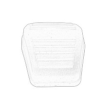 Acoperire pedala frana Pad se potriveste FORD FIESTA V FUSION USA 1101 1029040