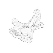 Articulatie directie, suspensie roata Fuzeta Fata Dreapta IVECO OEM 5802384559Z