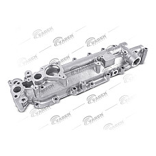 Capac, radiator ulei Oil cooler cover IVECO EVADYS MAGELYS STRALIS I STRALIS II TRAKKER I TRAKKER II URBANWAY ASTRA HD 9 HEULIEZ GX CURSOR8-TECTOR6 06.03- VADEN 0105 078