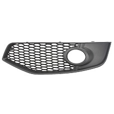 Grila ventilatie, bara protectie Acoperire bara fata Fata Stanga S3 cu gauri pentru lampa de ceata negru AUDI A3 05.03-03.13 11.06-04.08 BLIC 6502-07-0026921P