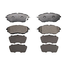 Set placute de frana Fata SUBARU FORESTER IMPREZA LEGACY IV LEGACY V OUTBACK TRIBECA 2.0-3.6 12.00- BRECK 24222 00 701 10