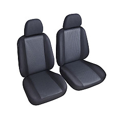 Husa scaun Seat covers size: 1/2 neagra/grey front CUSTO POL CUST 243440