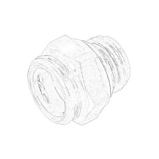 Flansa de conexiune, racitor ulei Bolt coupler automatic transmission to oil radiator CHRYSLER 300 C 300C GRAND VOYAGER V TOWN &amp; COUNTRY VOYAGER IV VOYAGER V DODGE CARAVAN CHALLENGER CHARGER DURANGO 2.7-6.4 02.00- CHRYSLER 68034089AA