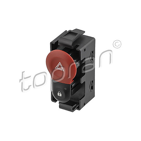 Comutator ,lumini de avarie Intrerupator de urgenta RENAULT KANGOO BE BOP KANGOO EXPRESS KANGOO II 02.08- HANS PRIES HP702 299