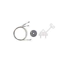 Set reparat, macara geam Window lifter repair kit front R set CITROEN NEMO NEMO/MINIVAN FIAT FIORINO/MINIVAN QUBO PEUGEOT BIPPER BIPPER TEPEE 11.07- BLIC 6205-21-036802P