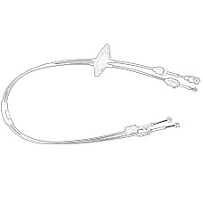Cablu shimbator viteze Set cabluri timonerie Renault Master III 2.3 dCi OE RENAULT 34 93 591 79R