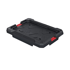 Geanta cu scule Organizer / Platform 1pcs MODULAR X BLOCK LOG X BLOCK PRO X BLOCK TECH plastic colour: neagra length585mm x width440mm x height70mm KISTENBERG KXBPFIX
