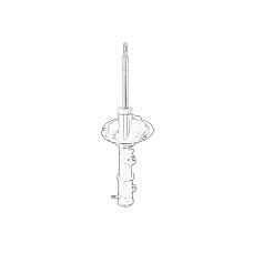 Amortizor Shock absorber front L/R for vehicles manufactured after 08 April 2015 NISSAN NV400 OPEL MOVANO B RENAULT MASTER III 2.3D 02.10- OE RENAULT 54 30 287 74R