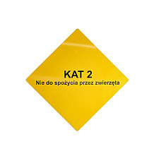 Semn de avertizare Warning/information boardWarning/information board KAT2 1pcs not for digestion by animals 300mm x 300mm CARGOPARTS CARGO-T119/T