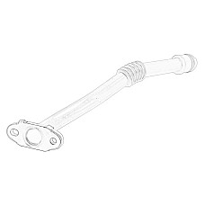Conducta Furtunul de ungere a turcochargerului NISSAN INTERSTAR PRIMASTAR OPEL MOVANO A VIVARO A RENAULT MASTER II TRAFIC II VW LT 28-35 II LT 28-46 II 2.5D 05.96- OE RENAULT 82 00 469 697
