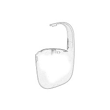 Acoperire, oglinda exterioara Carcasa / capac al oglinzii laterale Dreapta locuinte de sprijin MERCEDES MERCEDES ACTROS ATEGO ATEGO 2 ATEGO 3 AXOR AXOR 2 04.96- OE DB TRUCK 000 811 19 07