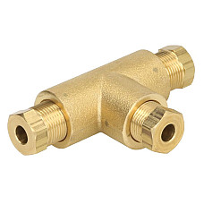 Teu gaz 6x6x6 tee alama conducte de gaz pentru a conecta cupru P.P.H.U. GOMET LPG GZ-254/6/6/6