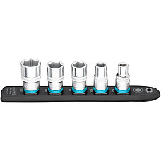 "Set chei tubulare Sockets set 5 pcs socket / drive: 1/2"" short packaging: bar" HAZET HAZ 900-SR/5