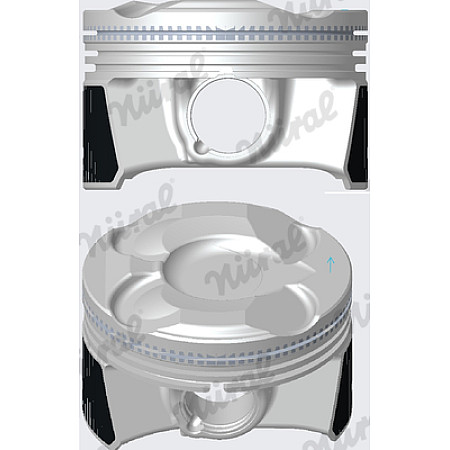 Piston 77 STD BMW 1 F20 1 F21 3 F30 F80 3 F31 CITROEN C3 PICASSO C4 C4 GRAND PICASSO I C4 I C4 PICASSO I DS4 DS5 MINI R56 R57 R58 R59 1.6 02.07- NURAL 87-444800-50
