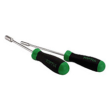 Cheie tubulara cu maner drept Hexagonal dimensiune metrica: 7 mm lungime: 230mm maner: impotriva alunecarii / plastic TOPTUL FGAB0713