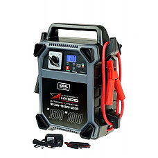 "Roboti de pornire ""BOOSTER"" Battery charger &amp; jump starter starting current: 1500/1000A weight: 75 kg" IDEAL USTART4H