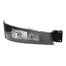 Far faza lunga Lampa de ceata Dreapta H7x2 cu lumini curbe rama neagra 24V  VOLVO FH II 01.12- GIANT 131-VT13232BR