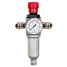 "Parts for compressors AIRPRESS reductor+filtru+dwojnik kpl. 1/2"" wkrecany w Rezervor compresor pentru EVERT400/150 EVERT490/200 EVERT490/270 EVERT590/200 EVERT670/270" AIRPRESS 45220.