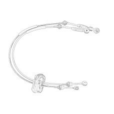 Cablu shimbator viteze Gearshift level cable L/R NISSAN PRIMASTAR OPEL VIVARO A RENAULT TRAFIC II 1.9D-2.5D 02.01- OEM 22R-770X1477671Q