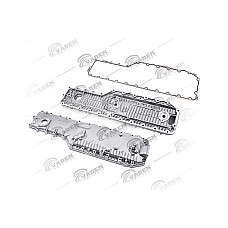 Capac, radiator ulei Oil cooler cover VOLVO 9700 9900 B13R FH FH II FM FM II FMX FMX II D13A360-D13K540 09.05- VADEN 0103 120
