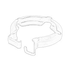 Colier, sistem de esapament Clema de esapament RENAULT CAPTUR I CLIO II CLIO II/HATCHBACK CLIO III CLIO III/HATCHBACK CLIO IV CLIO IV/HATCHBACK DUSTER FLUENCE GRAND SCENIC II 1.5D/1.5DH 06.01- OE RENAULT 82 00 102 150