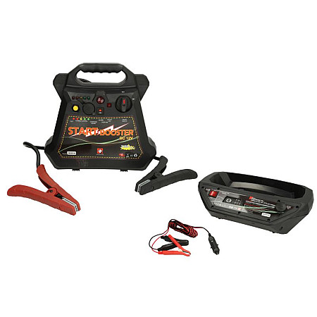 "Roboti de pornire ""BOOSTER"" Dispozitiv de pornire BOOSTER model: P23 tensiune: 12V cCA: 1170A curent de pornire maxim: 3100A greutate: 98 kg Aparatul contine baterie" LEMANIA ENERGY 0XLMP233100P27