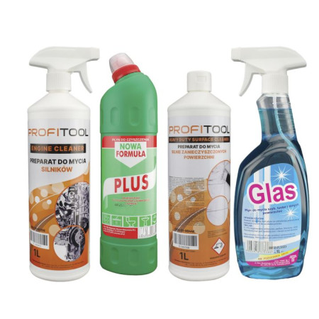 Agent special Solutie speciala 4MAX 375L 375KG 4buc aplicatie: geamuri motor murdarie de suprafata grea toalete indeparteaza: murdarie dificil de indepartat murdarie grea murdarirea suprafetei ulei u PROFITOOL 1305-01-Z2