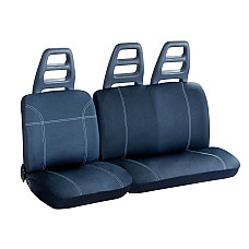 Husa scaun Seat covers size: T6 grey front front seats 1 seat cover + 1 support cover + 1 rear seat cover CUSTO POL CUST 243490